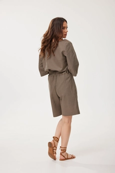 Костюм с шортами 1245 + 687 ореховый Mirolia