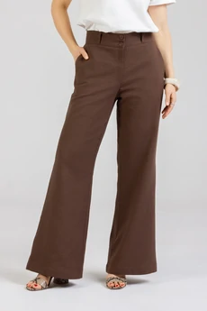Брюки 1257 шоколад Mirolia