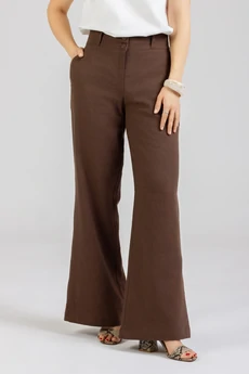 Брюки 1257 шоколад Mirolia