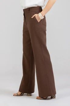 Брюки 1257 шоколад Mirolia