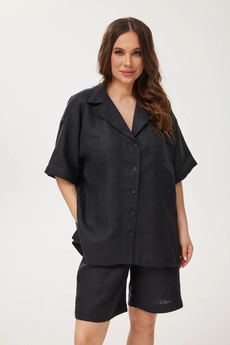 Костюм с шортами 1259 + 687 черный Mirolia
