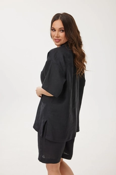Костюм с шортами 1259 + 687 черный Mirolia