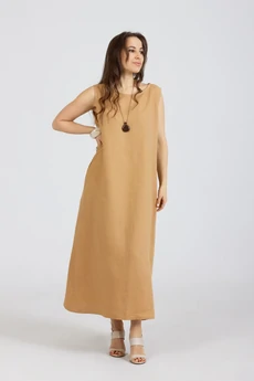 Платье 1281 горчичный Mirolia