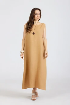 Платье 1281 горчичный Mirolia