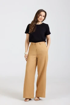 Брюки 1287 горчичный Mirolia