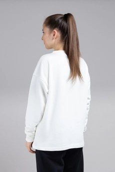 Спортивный костюм 1193 кремовый + черный Mirolia