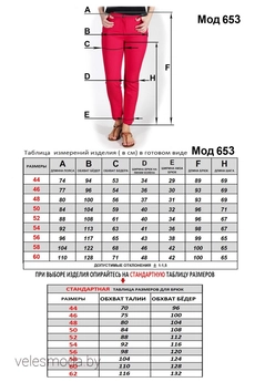 Брюки 653 джинс Mirolia