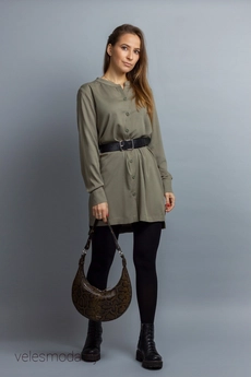 Рубашка 865 хаки Mirolia