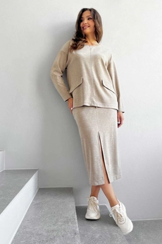 Костюм с юбкой 1139 MisLana