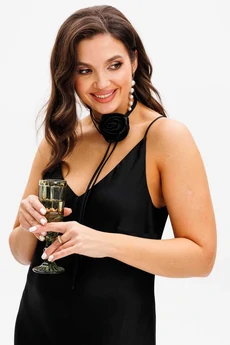 Платье 1158 черный MisLana