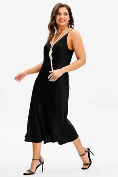 Платье 1158 черный MisLana