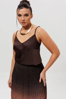 Топ 1164бл шоколад MisLana