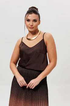 Топ 1164бл шоколад MisLana