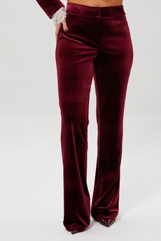 Костюм брючный + манжеты 1169-1м бордо MisLana