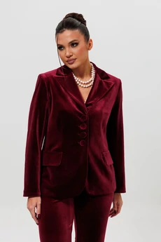 Костюм брючный 1169-1 бордо MisLana