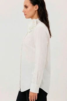 Блузка 1241 молочный MisLana