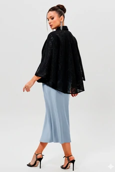 Жакет 1278 черный MisLana