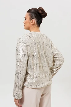 Жакет 1279 серебро MisLana