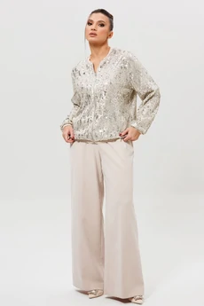 Жакет 1279 серебро MisLana