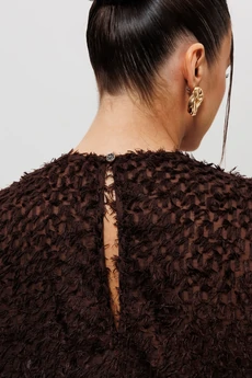 Блузка 1280 шоколад MisLana