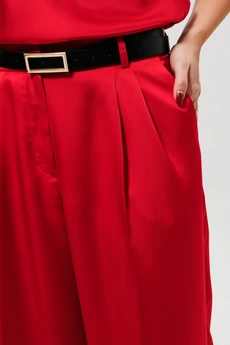 Брюки 1283 красный MisLana
