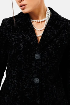 Костюм брючный 1285 черный MisLana