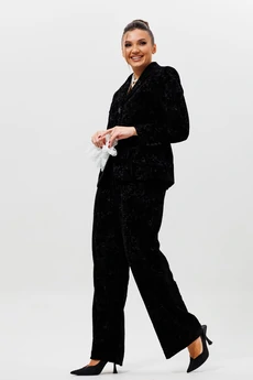 Костюм брючный 1285 черный MisLana
