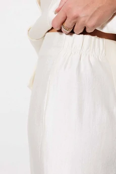 Костюм с юбкой 1294-2 бледно-золотой MisLana