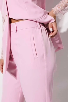 Костюм брючный 1298 розовый MisLana