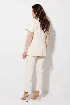 Костюм брючный 1298 шампань MisLana