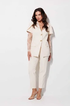 Костюм брючный 1298 шампань MisLana