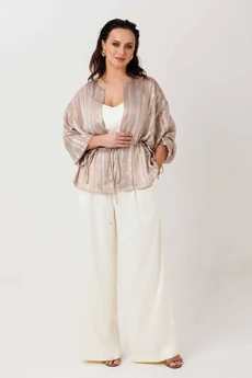 Блузка 1300 золотой MisLana