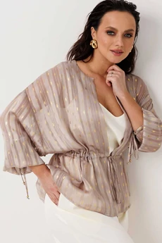 Блузка 1300 золотой MisLana