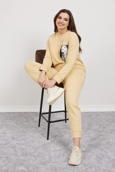 Спортивный костюм 261 желтый MisLana