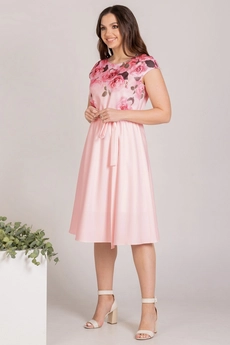 Платье 359 роза MisLana