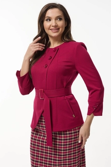 Костюм с юбкой 555 бордо MisLana