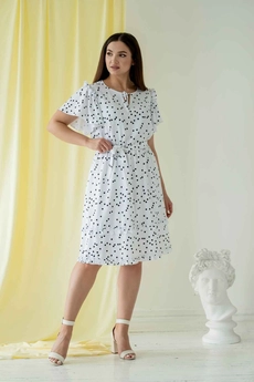 Платье 660 белый MisLana