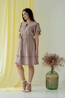 Платье 660 какао MisLana