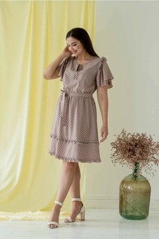 Платье 660 какао MisLana