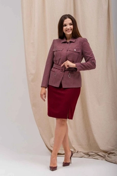 Костюм с юбкой 683 MisLana