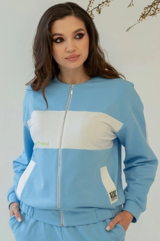 Спортивный костюм 803 голубой MisLana