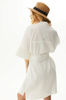 Платье 945 молоко MisLana