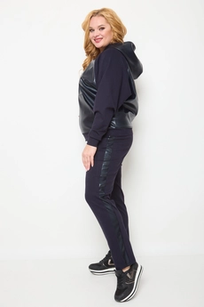 Спортивный костюм 1194 чернильный Michel Chic