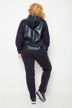 Спортивный костюм 1194 чернильный Michel Chic
