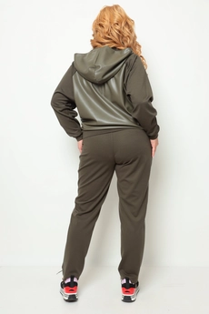 Спортивный костюм 1194 хаки Michel Chic
