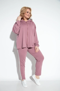 Спортивный костюм 1210 розовый Michel Chic