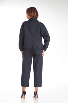 Костюм брючный 1351 синий Michel Chic