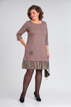 Платье 2143 капучино Michel Chic