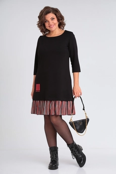 Платье 2143 черный Michel Chic