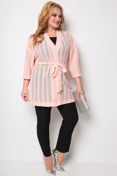 Кардиган 765 розовый Michel Chic